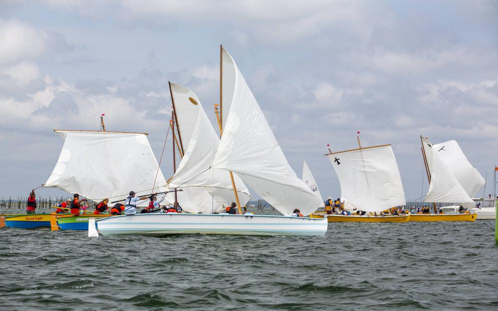 Pinassotte à voile héritage maritime du Bassin d’Arcachon