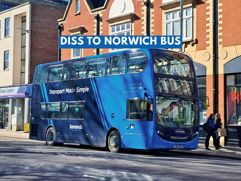 Diss to Norwich Bus Route Guide Travel Information Timetable and Journey Experience