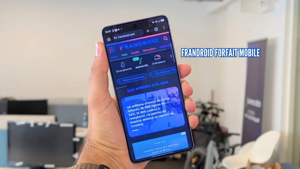 Frandroid forfait mobile guide complet pour comprendre les offres mobiles