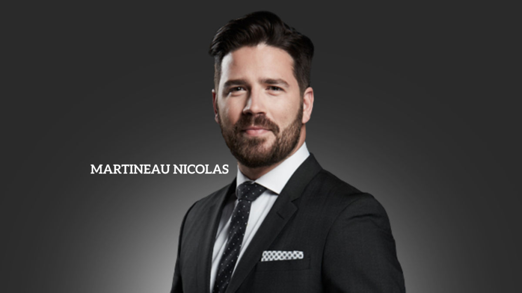 Martineau Nicolas parcours carrière et présence dans le journalisme sportif