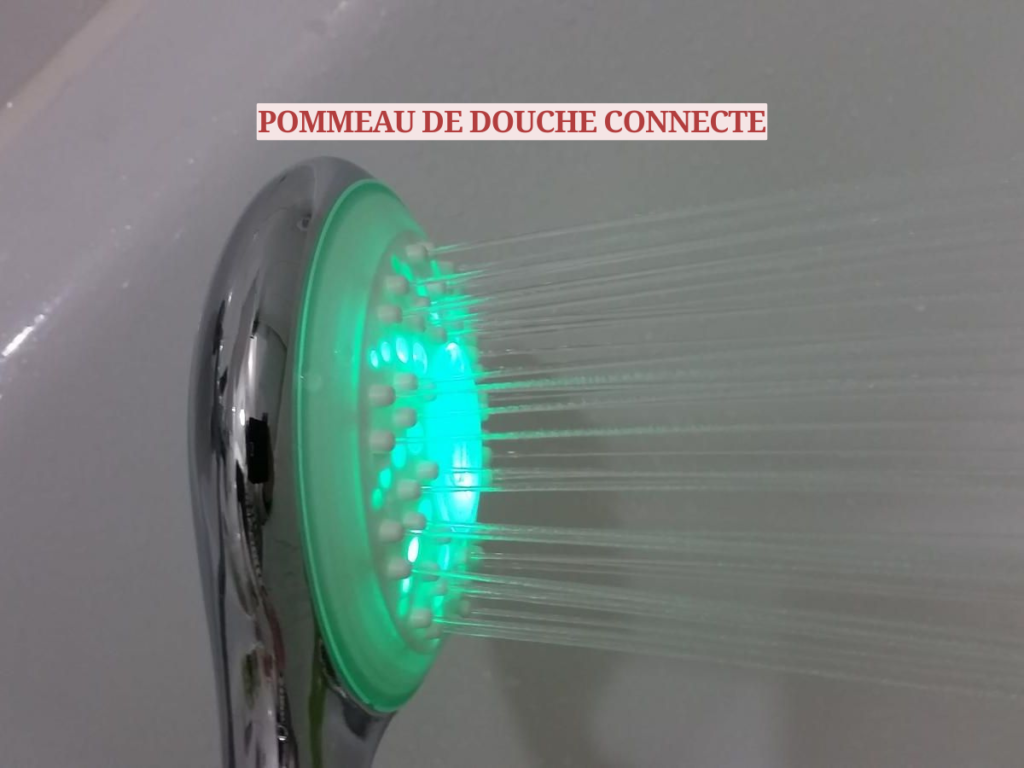 Pommeau de douche connecté une solution intelligente pour économiser l’eau