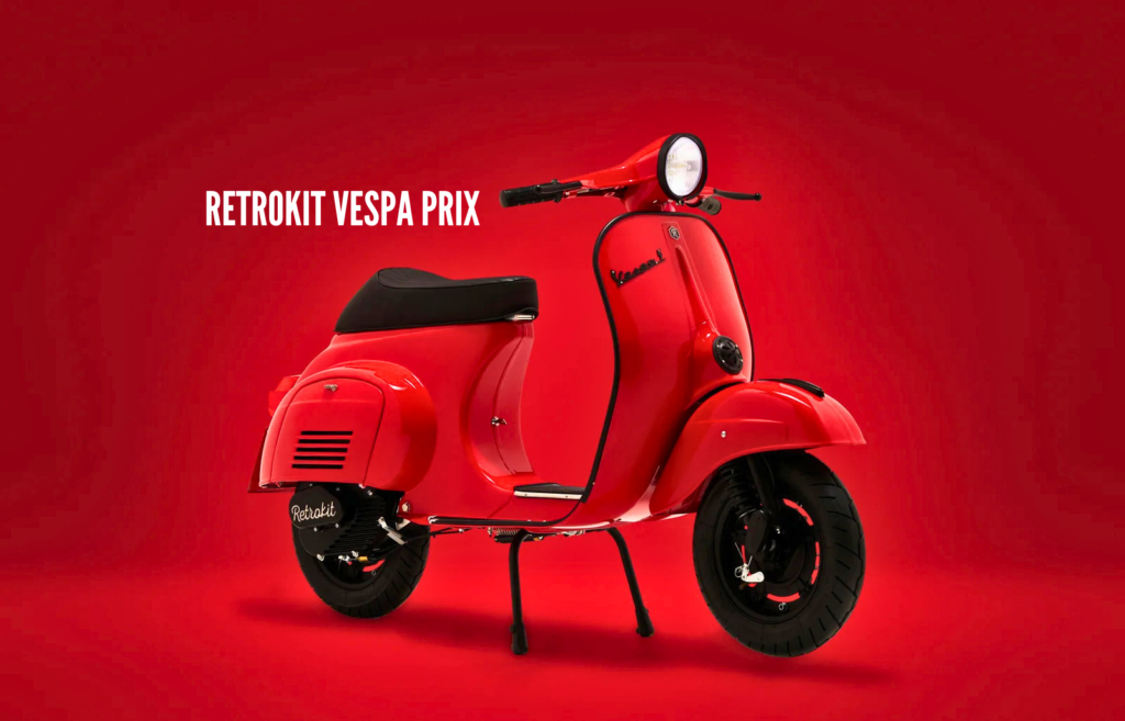 Retrokit Vespa Prix La solution moderne pour transformer une Vespa classique en modèle électrique