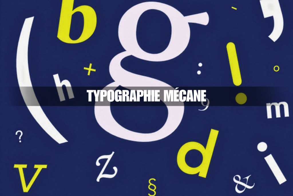 Typographie mécane histoire caractéristiques et rôle dans le design graphique