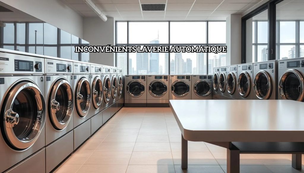 Inconvénients laverie automatique ce qu’il faut savoir avant de se lancer